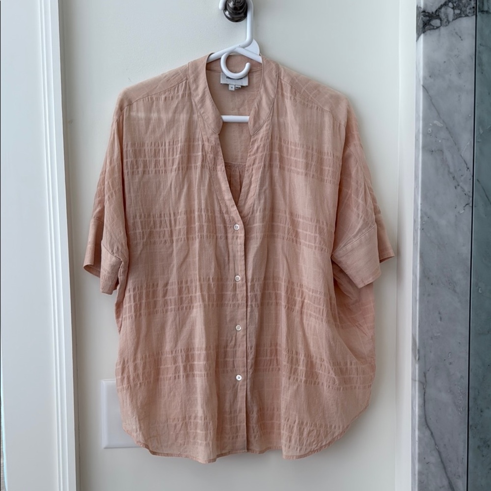 Steven Alan Light Peach Blouse